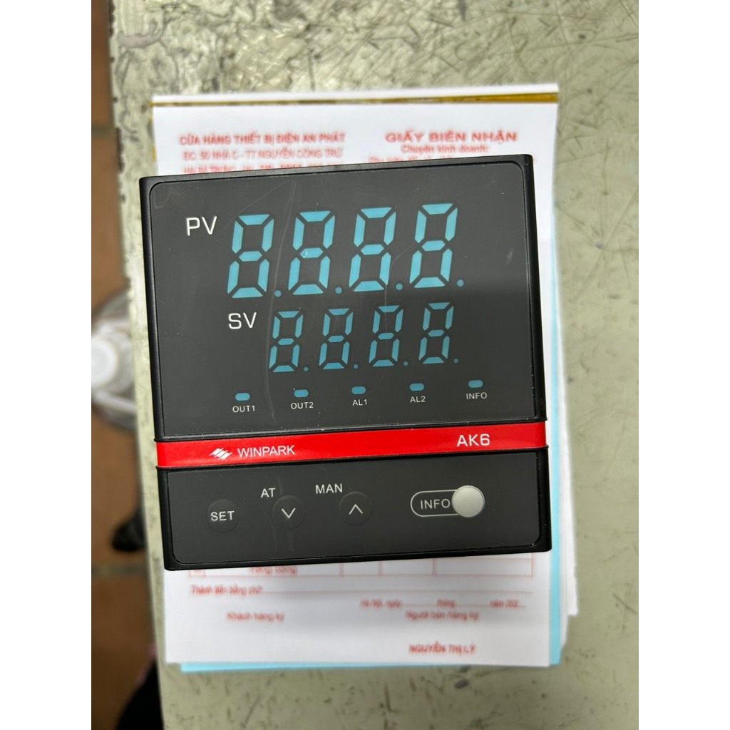 HEAT METER Winpark AK6 เครื่องวัดอุณหภูมิ, เครื่องควบคุมอุณหภูมิรุ่น AK6