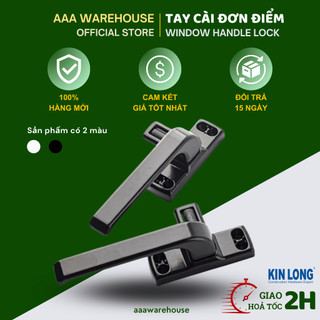 Tay gạt đơn điểm KINLONG CZ70 - Tay gài, tay chốt cửa nhôm XingFa