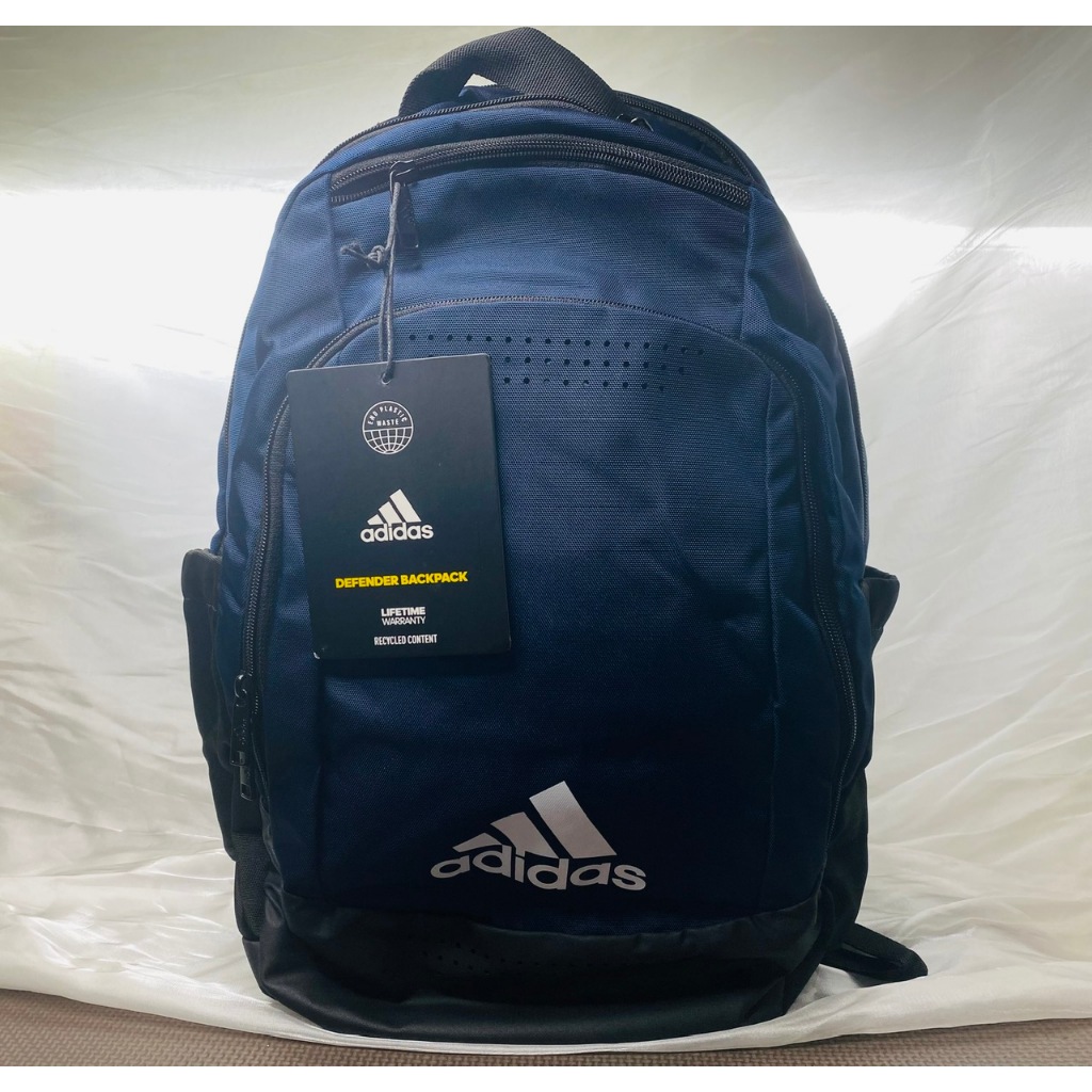Adidas Defender Backpack กระเป ๋ าเป ้ สะพายหลังกีฬาสําหรับเดินทาง - สินค ้ าอเมริกัน
