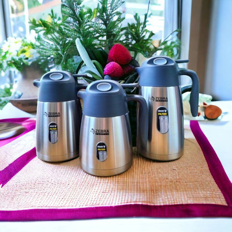 Smart V Zebra Thailand กระติกน้ําร้อนสแตนเลสพร้อมที่กรองชา