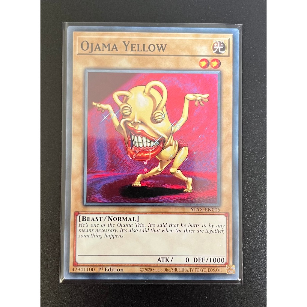 YMS - [การ์ด Yugioh] - [TCG-UK] - STAX-EN006 - Ojama Yellow - ทั่วไป