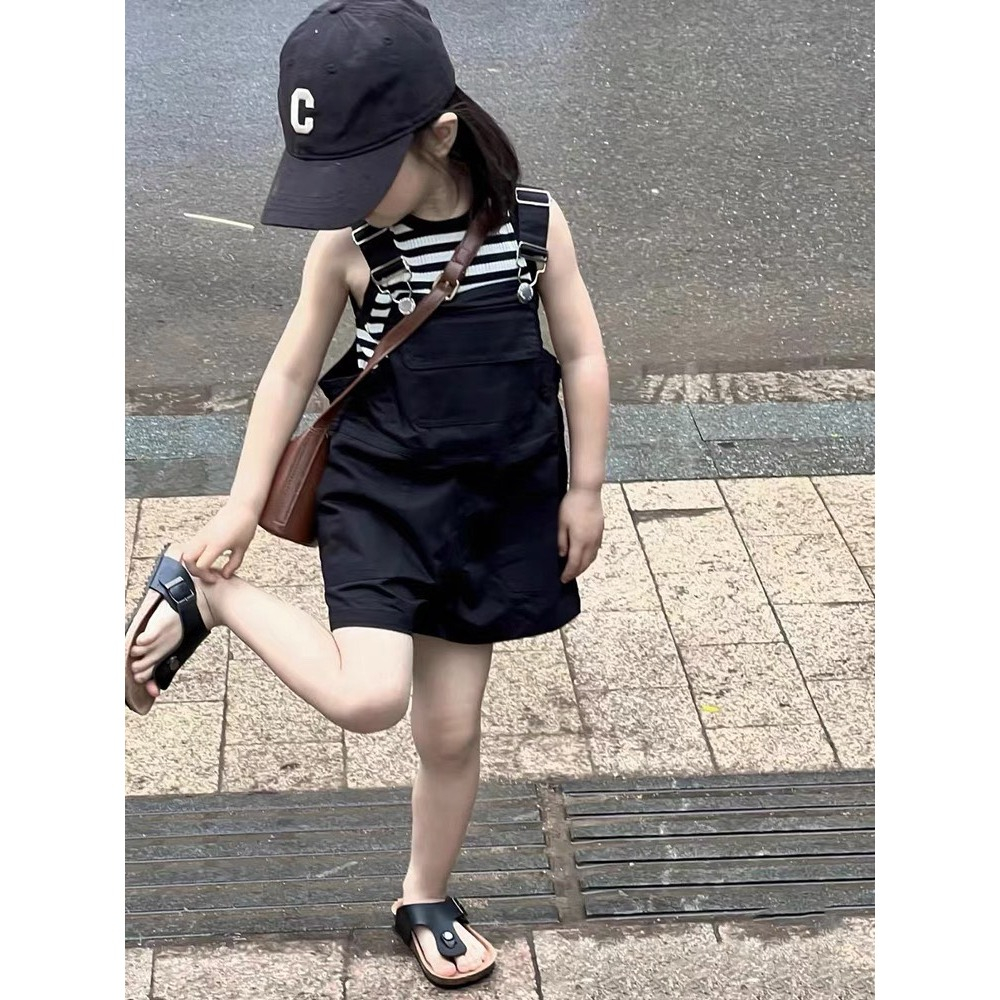 เสื้อผ้าเด็กผู้หญิง SET เอี๊ยม 2 ชิ้น SET สําหรับเด็กทารกผู้หญิง