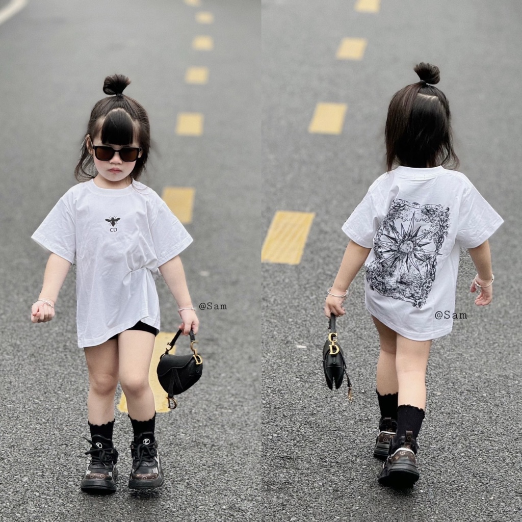 เสื ้ อยืด Sun Doir สําหรับ Baby, Mother And Baby Family T-Shirt,Tpkids--M594 ]