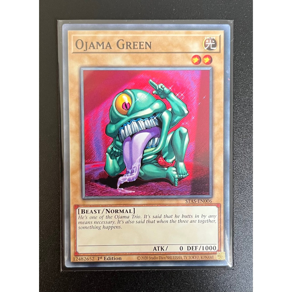 YMS - [การ์ด Yugioh] - [TCG-UK] - STAS-EN006 - Ojama Green - ทั่วไป