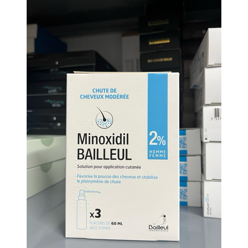 Minoxidil 2 % Solution กระตุ ้ นการเจริญเติบโตของเส ้ นผม 60ml ขวด