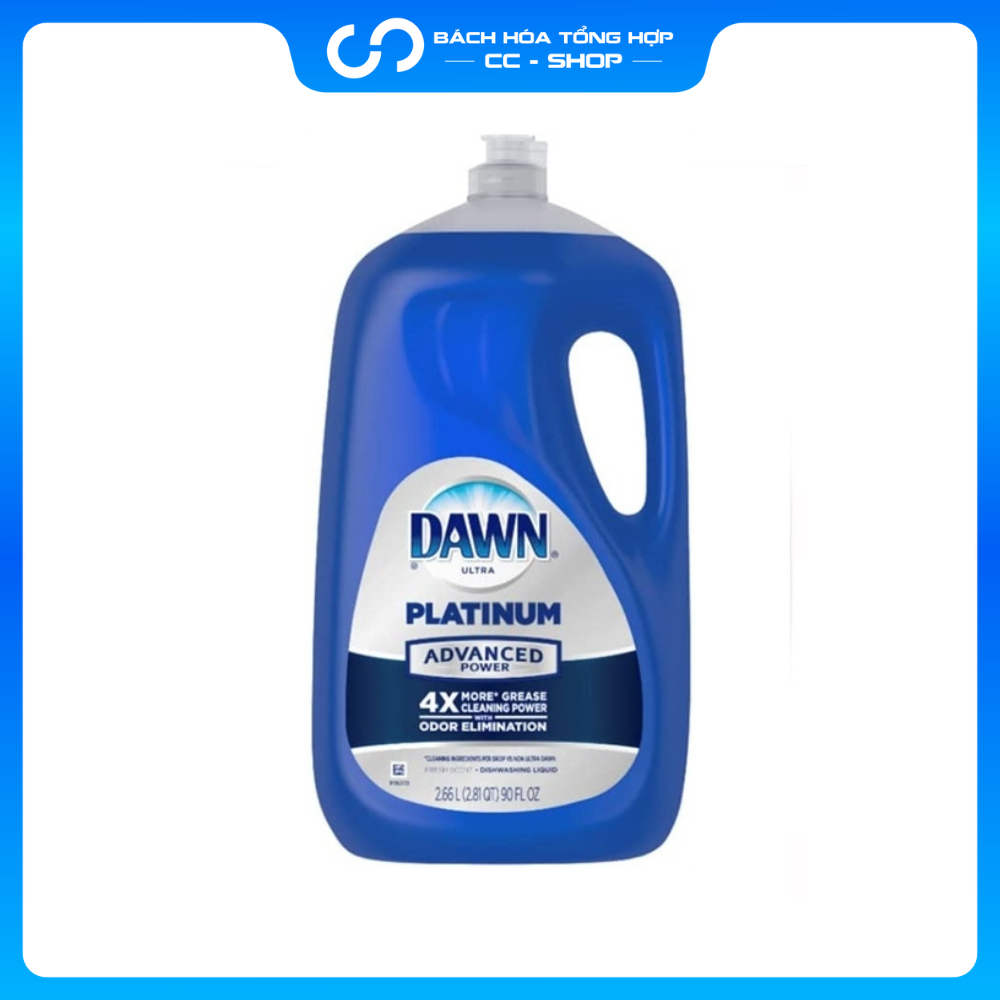 Dawn Platinum Advanced Power Liquid Dish Soap 2.66L (ขวด)