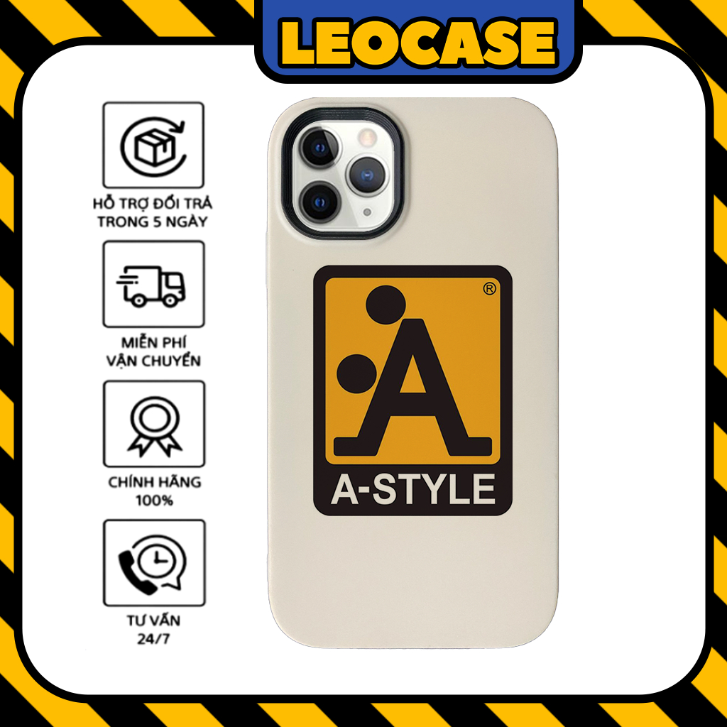 Leocase เคส iPhone ซิลิโคนคุณภาพสูง ตลก Meme A-style โลโก้สําหรับ iPhone 15/14/13/12/11/X/Xsmax/8/7p