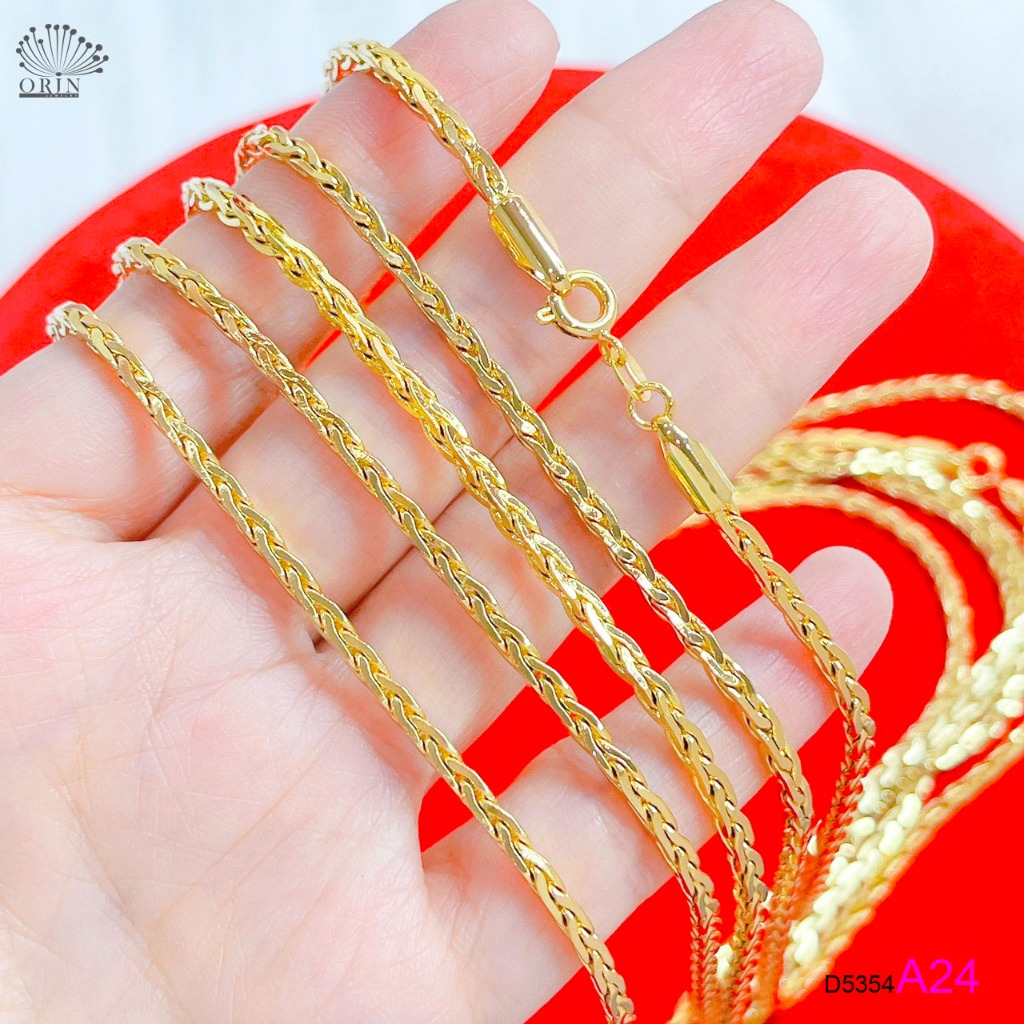 Orin D5354 A24 สร้อยคอหมุดเล็กดีไซน์ระดับไฮเอนด์สําหรับผู้ชายและผู้หญิง