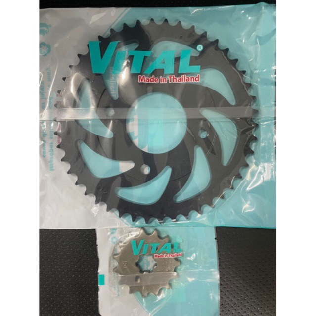 ตะเกียบหลัง 39 ฟัน + เฟือง 15 ผู้ชนะ x,sonic 150,winner v1,winner 150,cbr150 VITAL เฟือง 4 รู