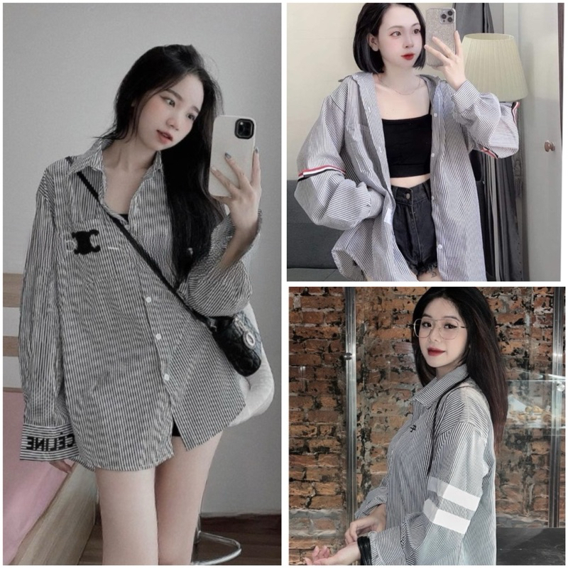 เสื้อเชิ้ตแขนยาวลายสก๊อต ไม่จํากัดเพศ พร้อมพัฟแขนเสื้อโฟมลายสก๊อตเทรนด์มาแรง 2024