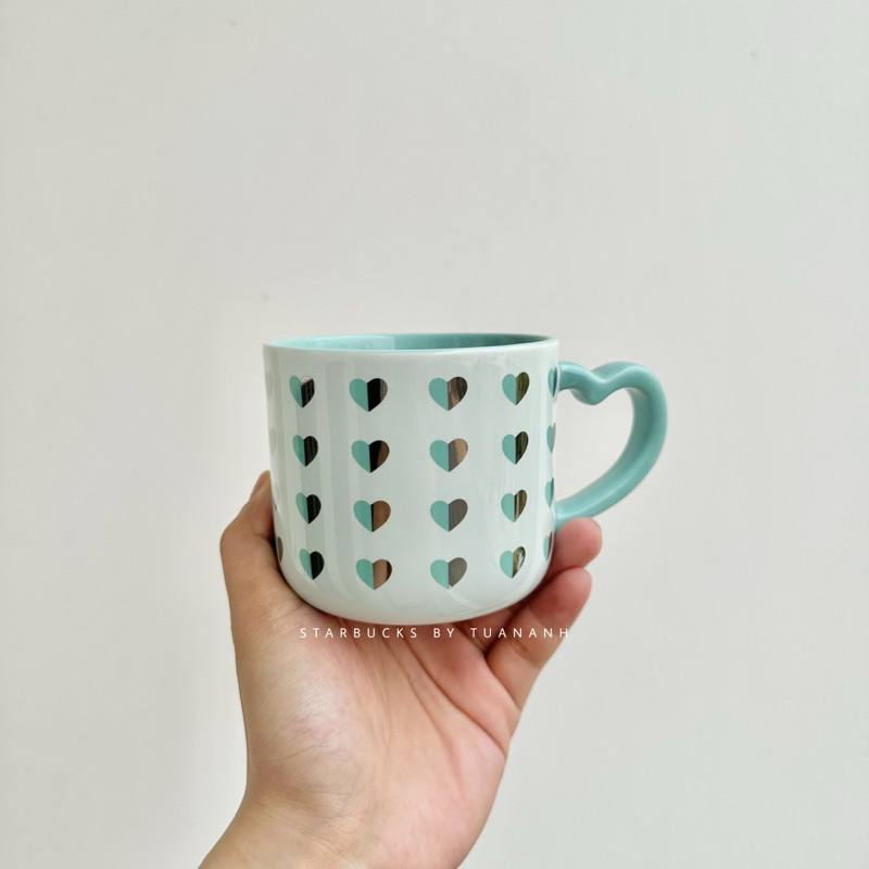 [ ของแท ้ ] Starbucks Valentine Playful Hearts Mug 355ml