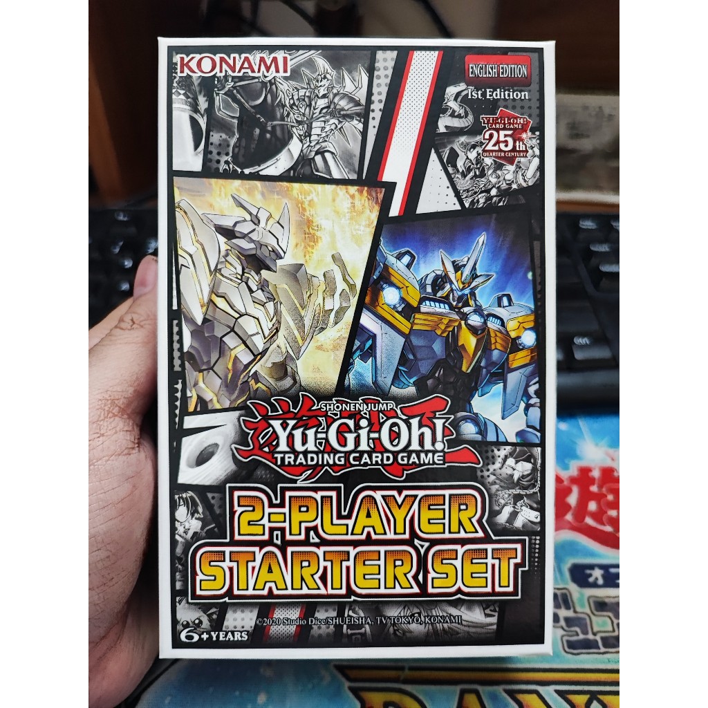 YU-GI-OH! [Yugioh Funny Shop] การ์ด Yu-Gi-Oh 1 กล่อง! TRAPING CARD GAME ชุดสตาร์ท 2 ชั้น - สหราชอาณา