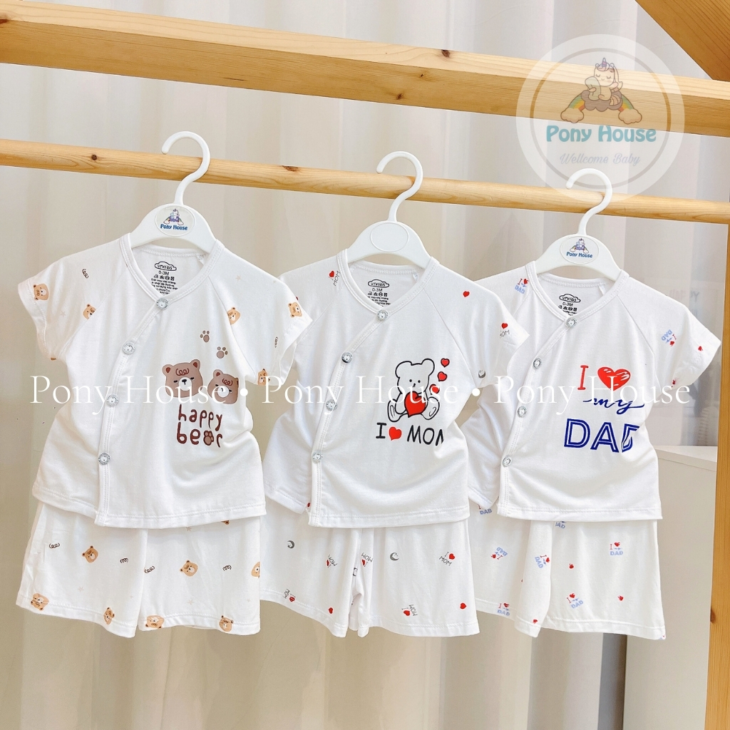 VT Kids ชุดทารกแรกเกิดแขนสั้นนุ่มพิเศษและเย็นสําหรับเด็กชายและเด็กหญิงจากทารกแรกเกิด (0-3M ถึง 6-9M)