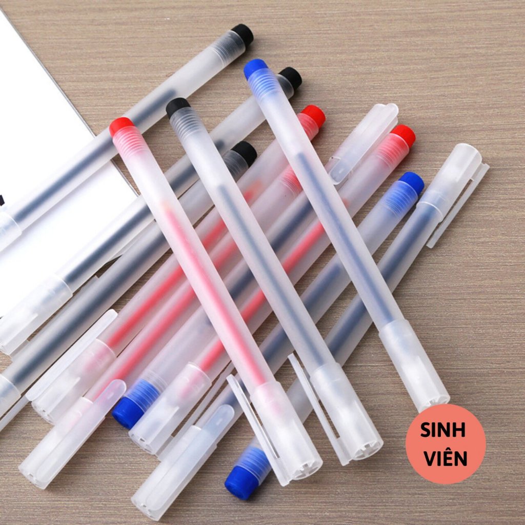 Combo Office ปากกาลูกลื่น Gel Ink Nib 0.5mm (น้ําเงิน/ดํา/แดง) แห้งเร็ว - Student Station.(COMBO BBN )