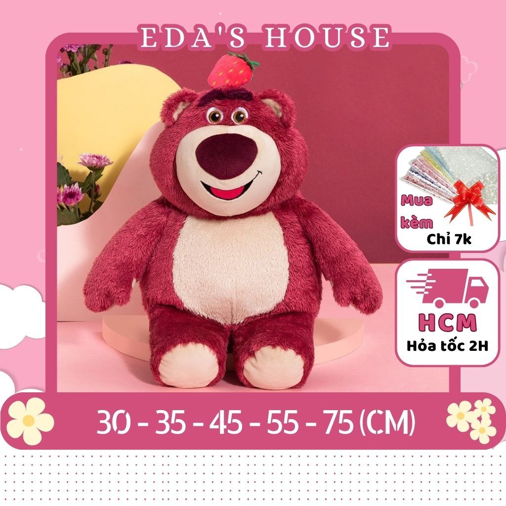 (HCM🌹 Lotso Strawberry Teddy Bear Synthesis หลายประเภท EDA'S HOUSE