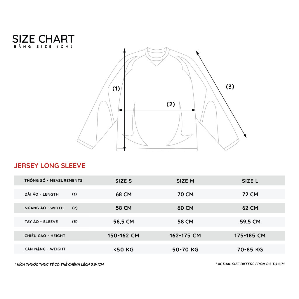 Hades FOOTBALL JERSEY เสื้อเชิ้ตแขนยาว Unisex ผ้าโพลียืดหยุ่น 4 ทิศทาง - แบรนด์ HADES ของแท้