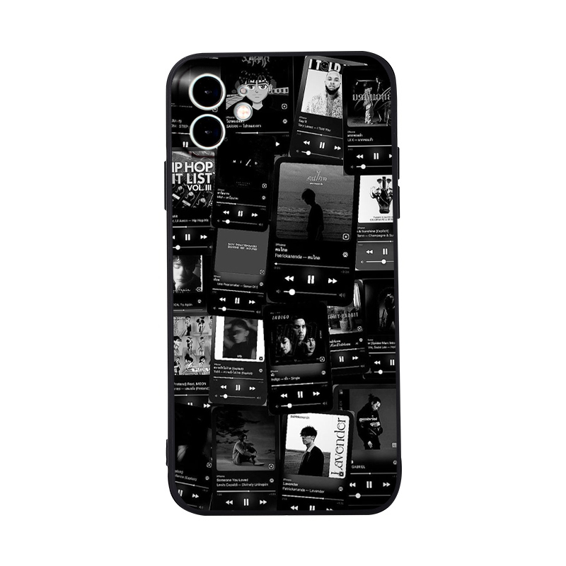 BVC iPhone กรณีเพลงศิลปะเล่นสําหรับ Iphone 15 13 14 12 11 Pro MAX X XR XS MAX 7 8P 6S q7328