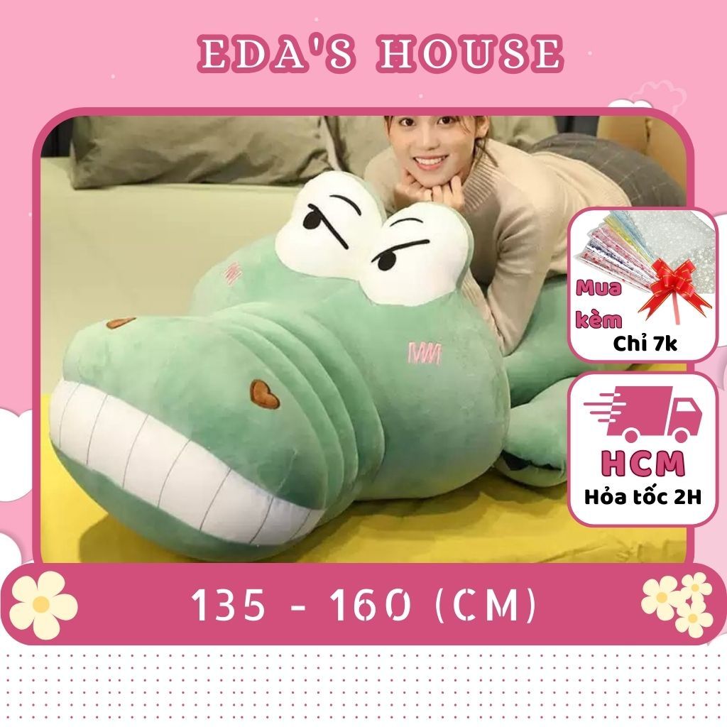 ( Hcm-fast 2h Crocodile Teddy Bear , Giant Hippo ตุ ๊ กตาสัตว ์ - Beautiful Bear - EDA 'S HOUSE