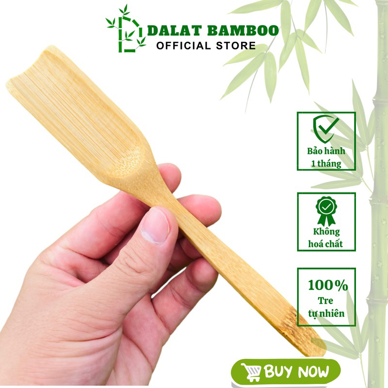 เครื่องมือชา DICE, DALAT BAMBOO TEA SPOON, เครื่องพิมพ์ชาที่สวยงาม, ตกแต่ง VAGE, TEA MAKER