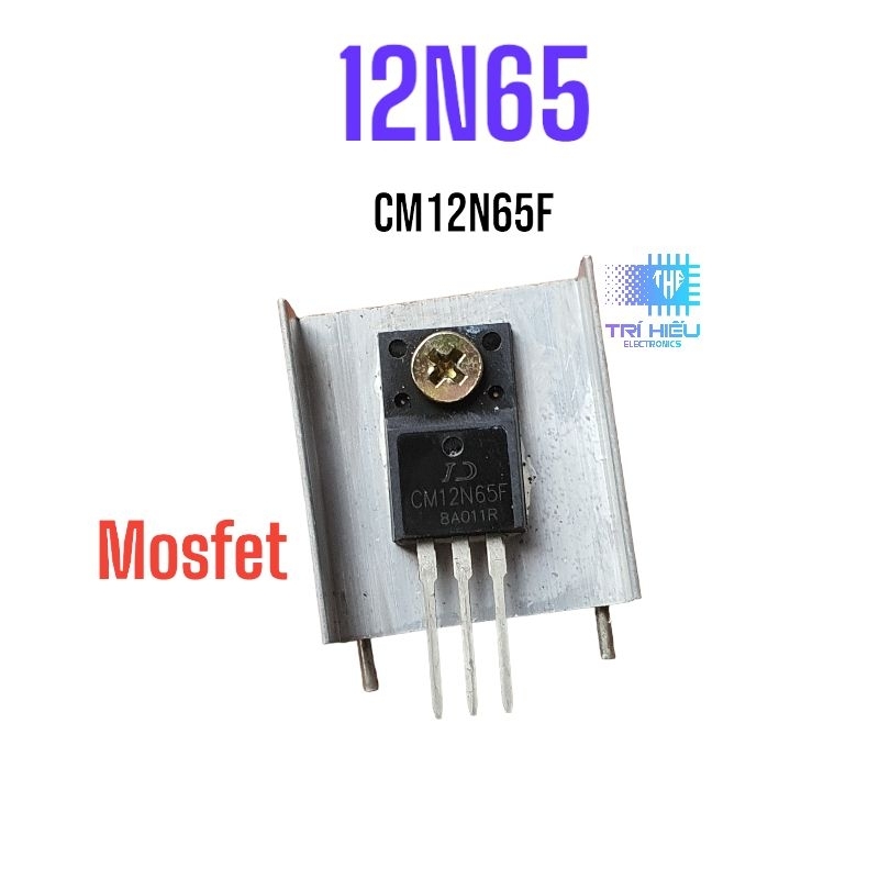 ของแท้ N-channel Mosfet CM12N65F 12N65 12A 650V