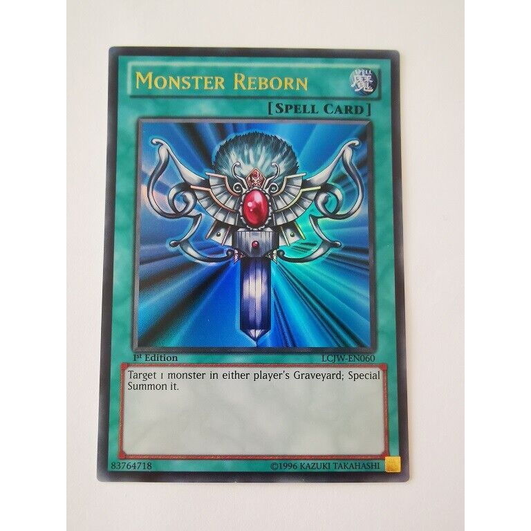 2013 รหัสหายาก LCJW ultra Rare [Yugioh Watermelon] การ์ดสะกด Monster Reborn