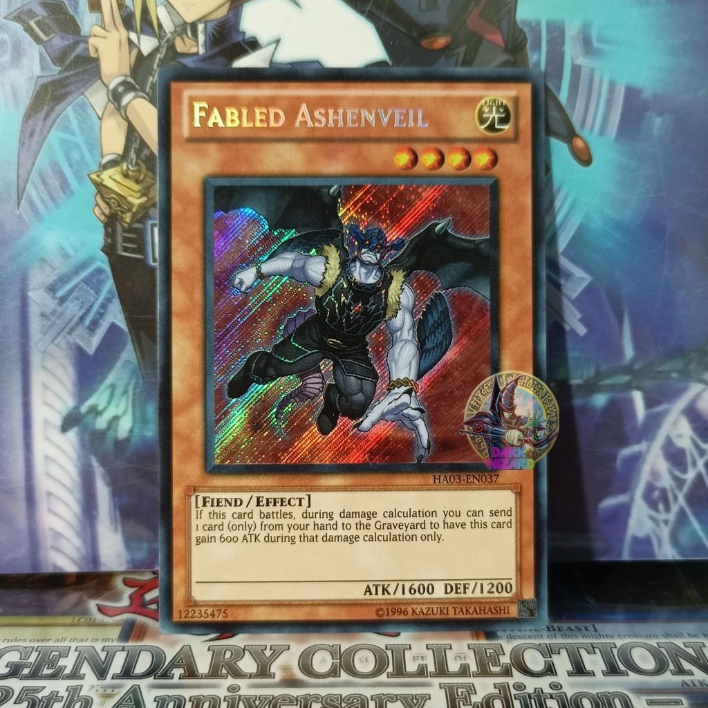 Fabled Ashenveil – HA03-EN037 – Secret Rare [การ์ด Yugioh]