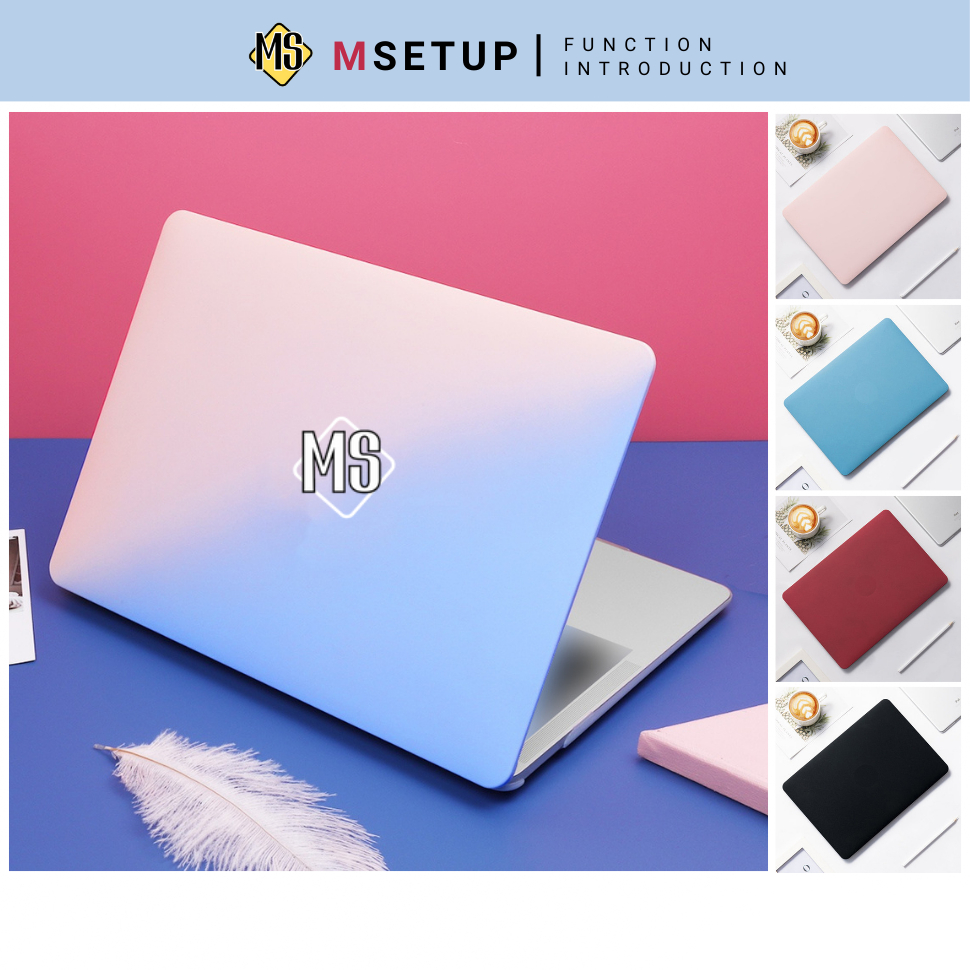 [MacBook M3] เคส Macbook (8 สี) สําหรับ Macbook M1 M2 M3, Pro Air 13 14 15 16 นิ้ว