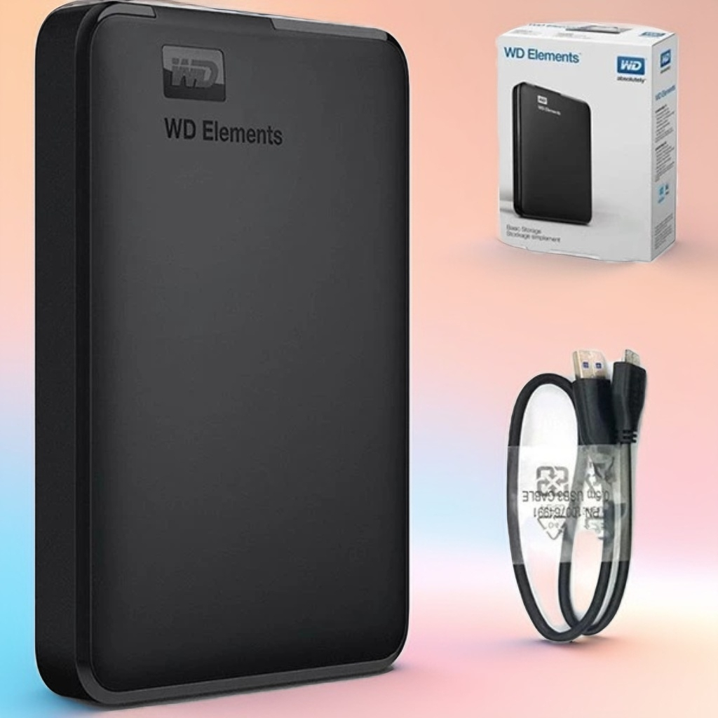 WD Elements ฮาร์ดไดรฟ์แบบพกพา USB 500GB: คู่หูจัดเก็บข้อมูลที่เชื่อถือได้สําหรับคอมพิวเตอร์ของคุณ