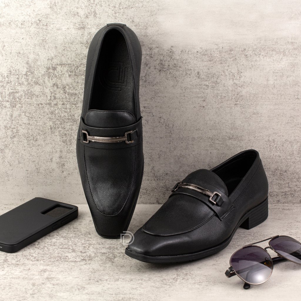 Cd311-male Duvis Men Office Shoes สีดํา
