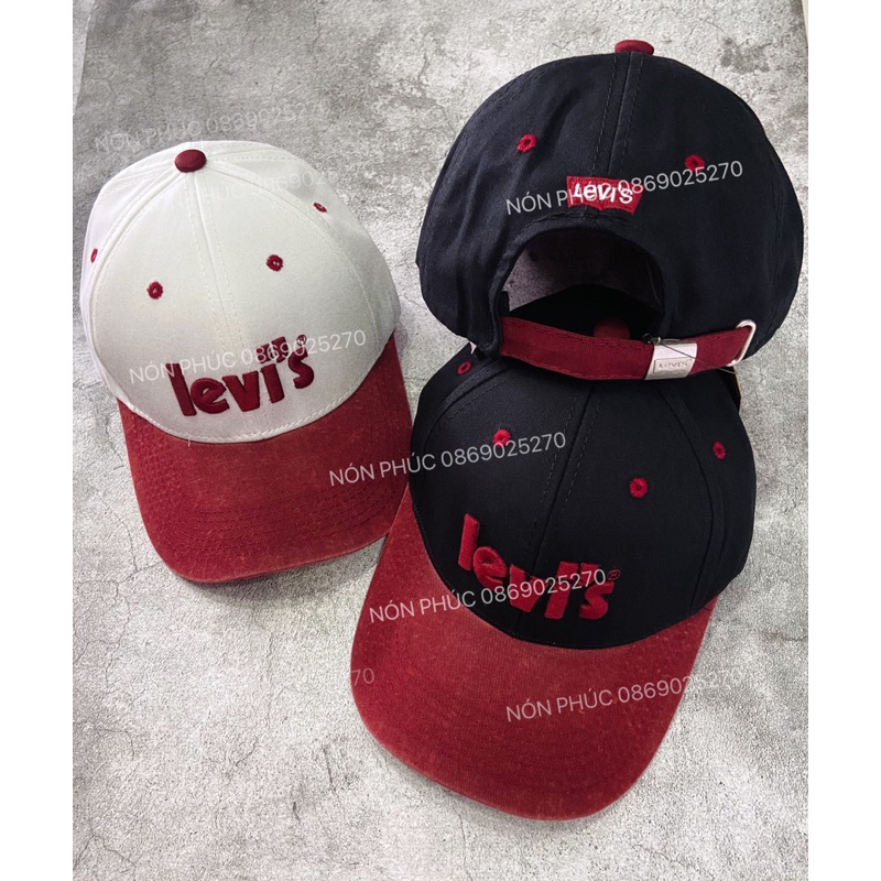 Livis RED SUEDE PATCHED HAT สําหรับผู้ชายและผู้หญิง