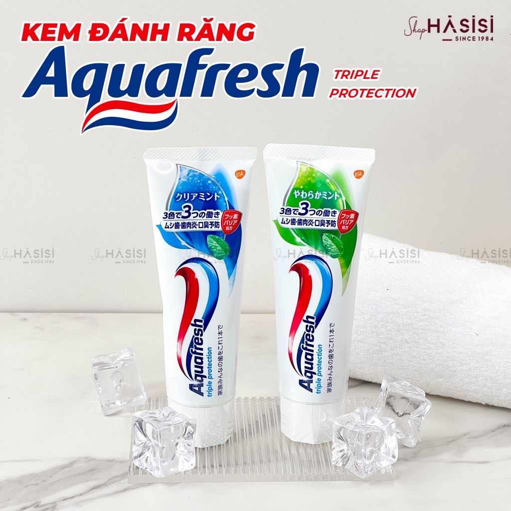 ยาสีฟัน Aquafresh - Triple Protection 140 ~160g ( ญี ่ ปุ ่ น