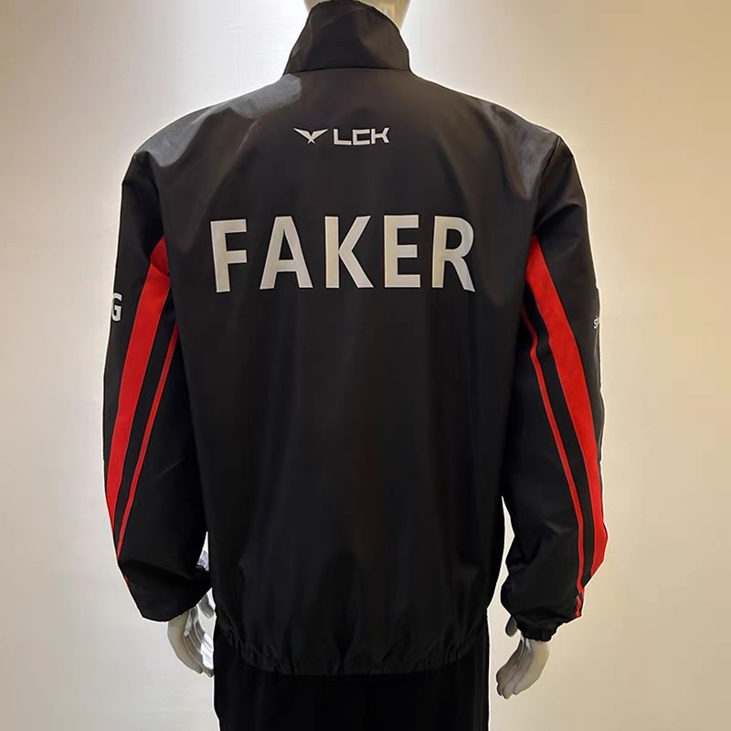 เสื้อแจ็คเก็ตลม T1 SKT 2024 เสื้อแจ็คเก็ต T1 LCK 2024