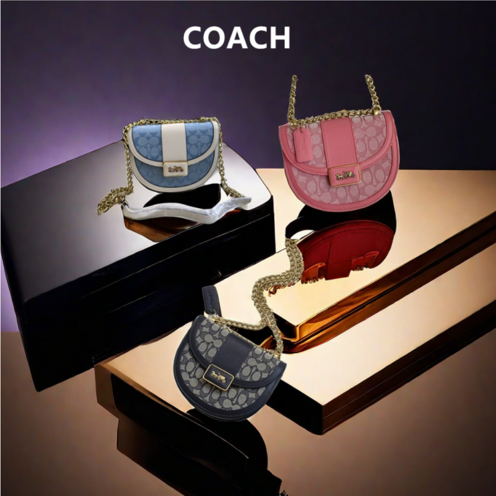 Coach C3464 3921 4694 3922 กระเป๋าอานผู้หญิงกระเป๋าสะพายไหล่ไหล่เดียว