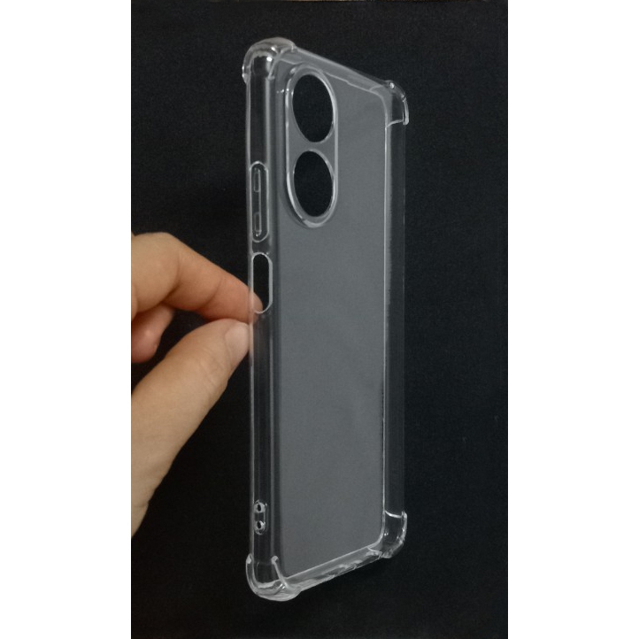 Oppo A58 / CPH2577 เคสยืดหยุ่นกันกระแทกแบบใส