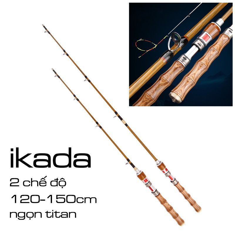 คันเบ็ด Lure ikada 2 โหมด 120cm-150cm - CL2K098