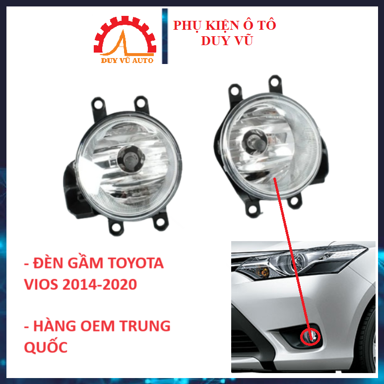 ไฟหน้า TOYOTA VIOS 2014-2020, BLIND LIGHT TOYOTA VIOS 2014-2020
