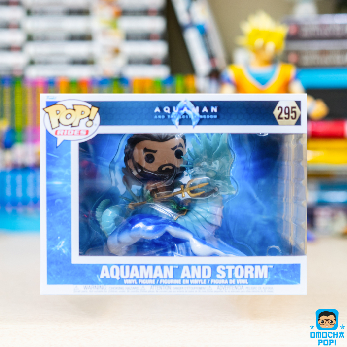 ฟิกเกอร์ Funko Pop Rides DC Comics Aquaman 2 ดั้งเดิม - Aquaman และ Storm 295