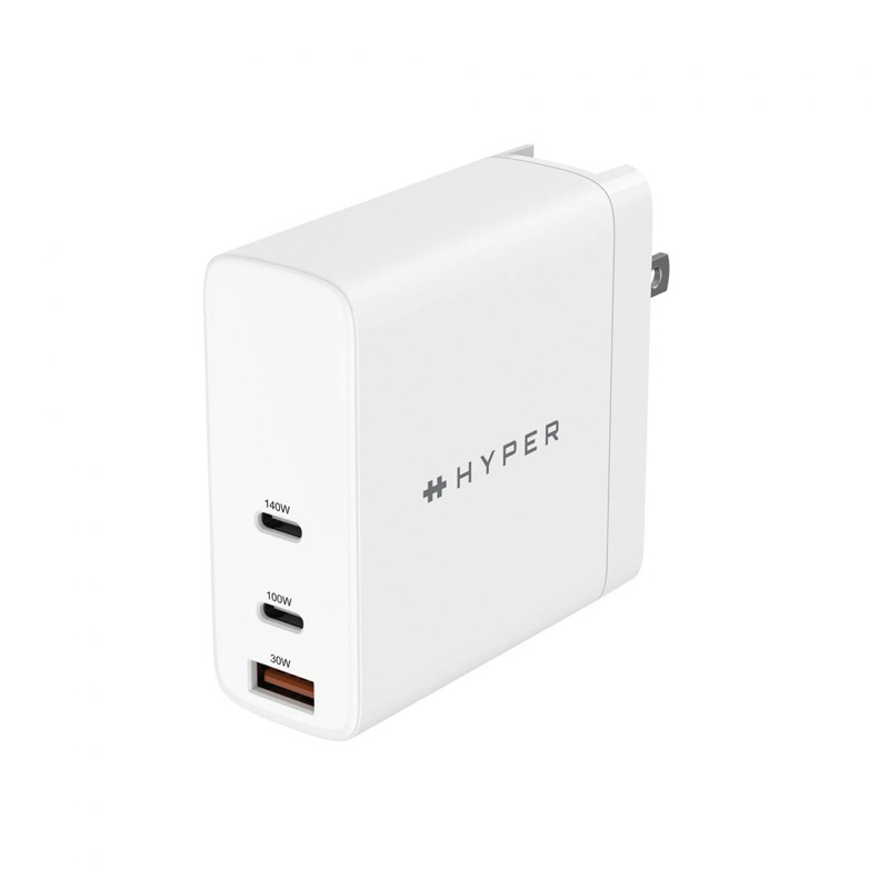 [รุ่นใหม่ล่าสุด 2] HYPERJUICE GAN PD 3.1/PPS พร้อมสาย USB-C 2M + ADAPTER – HJG140US