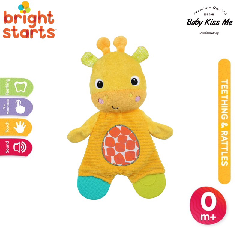 Bright Starts Snuggle & Toothe Giraffe