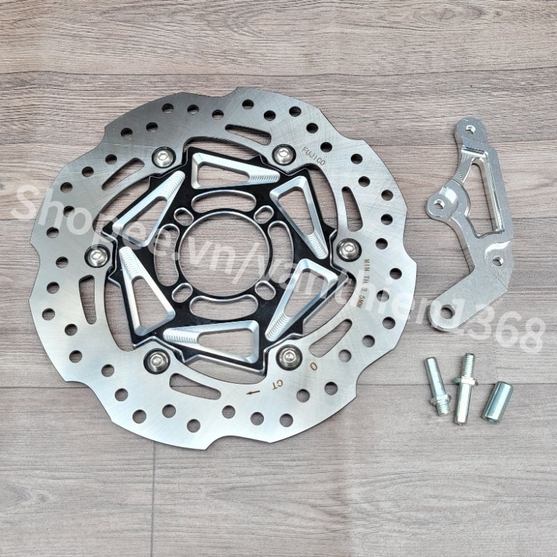 Combo แผ่นอลูมิเนียม CNC 260 มม. พร้อม VARIO AB 4 หลุม 5 หลุม