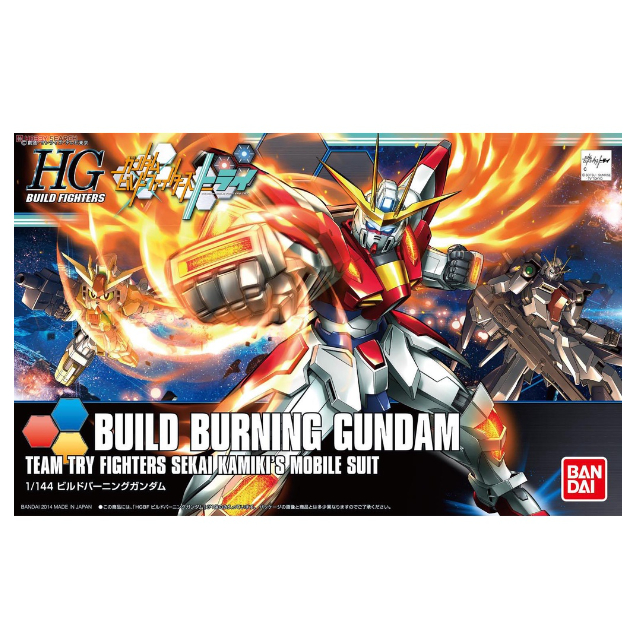 รุ ่ น HGBF 1 / 144 HG Build Burning - Bandai Japan ของแท ้
