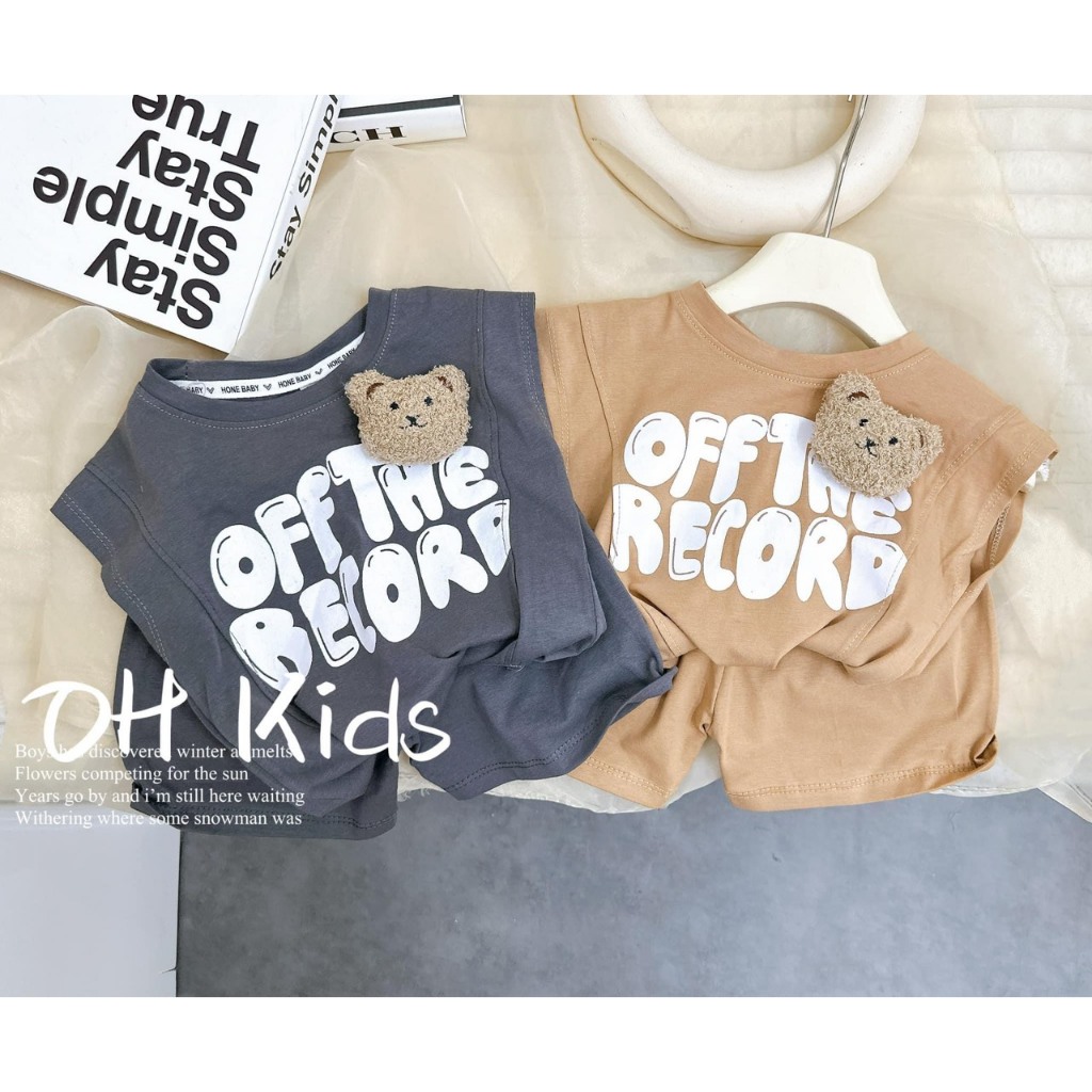 เสื้อผ้า BEAR น่ารักสําหรับเด็กทารก 8-18กก