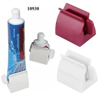 Dụng Cụ Kẹp Đứng Nặn Tuýp Kem Đánh Răng Tiện Dụng Nhật Bản và Combo 2 Cốc Gấu Đựng Bàn Chải. LMS