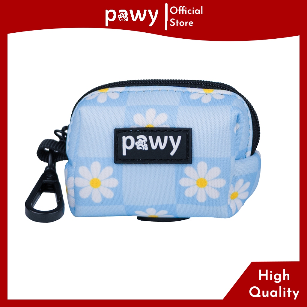 Pawy Dog Accessories Bag - Daisy On The Sea - Dog Poop Bag Holder