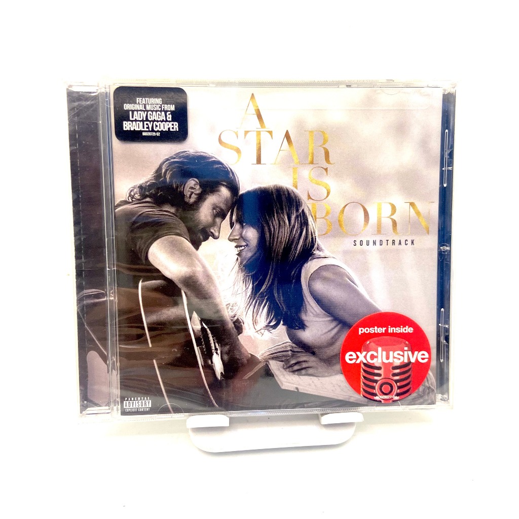 ของแท ้ CD Lady Gaga, Bradley Cooper - A Star Is Born Soundtrack ( ซีลเดิม )