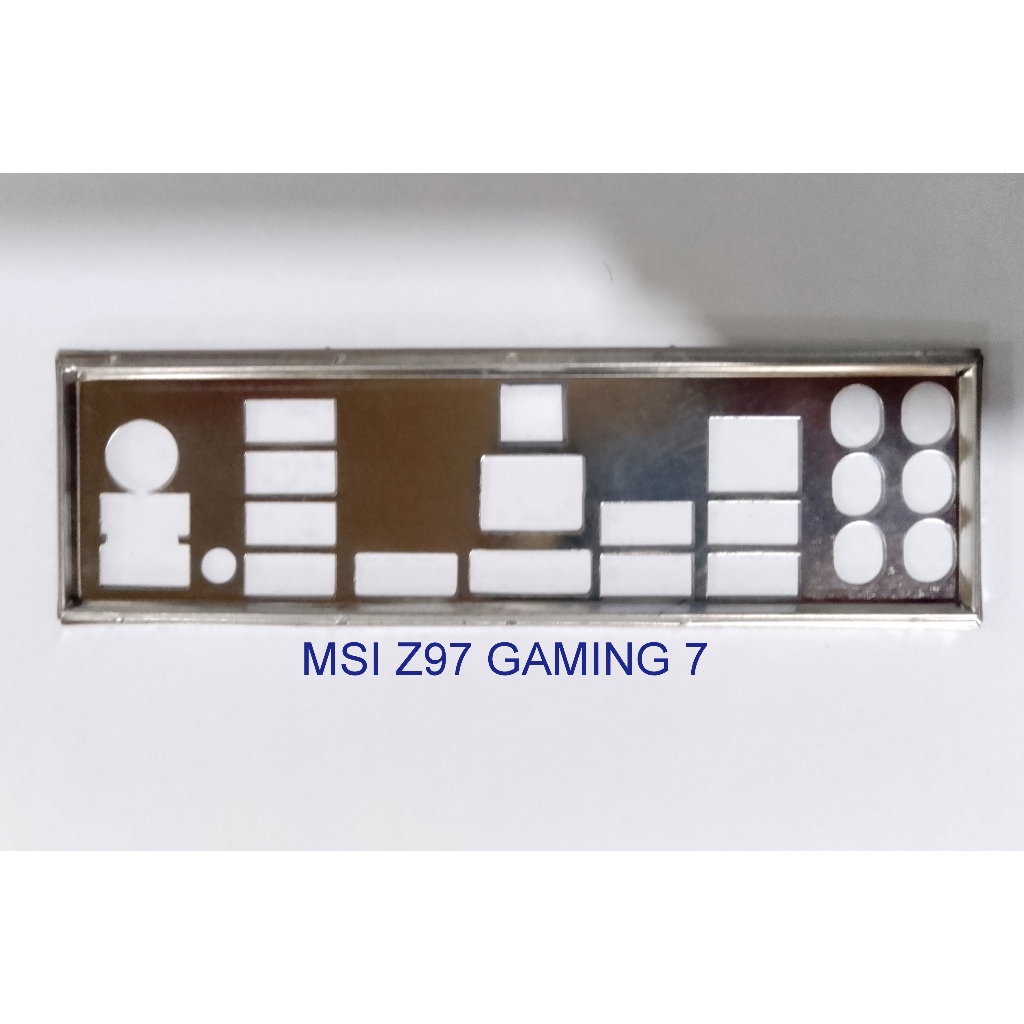 FE บล็อกหลัก MSI Z97 GAMING 7 (โล่เมนบอร์ด IO: 728)