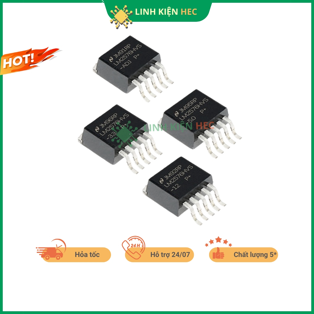 ไฟคุณภาพสูง IC LM2576 HVS TO-263 linhkienhec