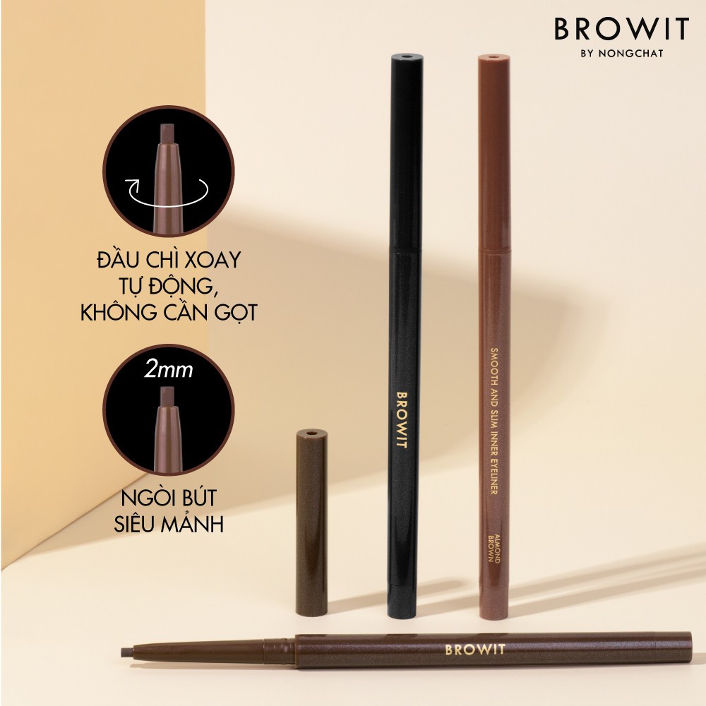 Browit Nongchat No Sm, Smooth And Slim Inner Eyeliner
