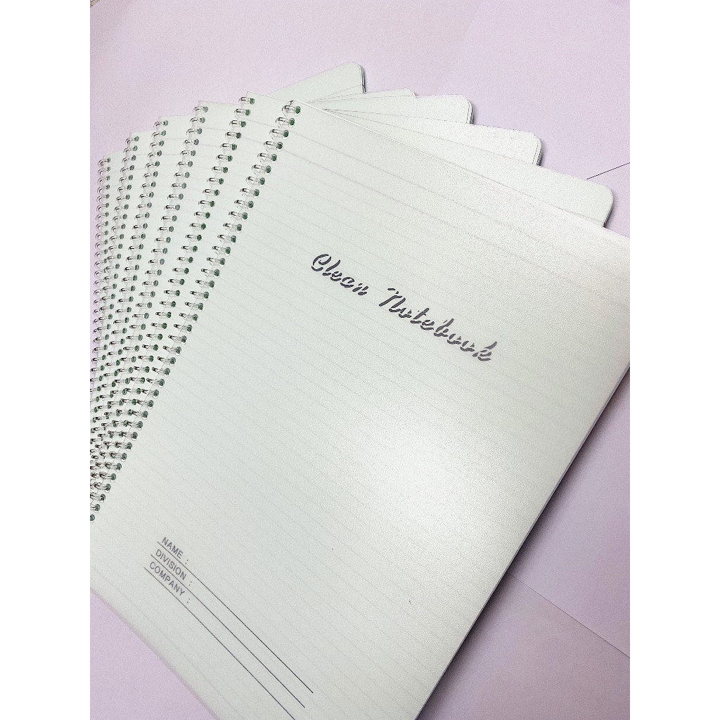 Clean Notebook A4 ขนาด "Clean Notebook" สินค้านําเข้า