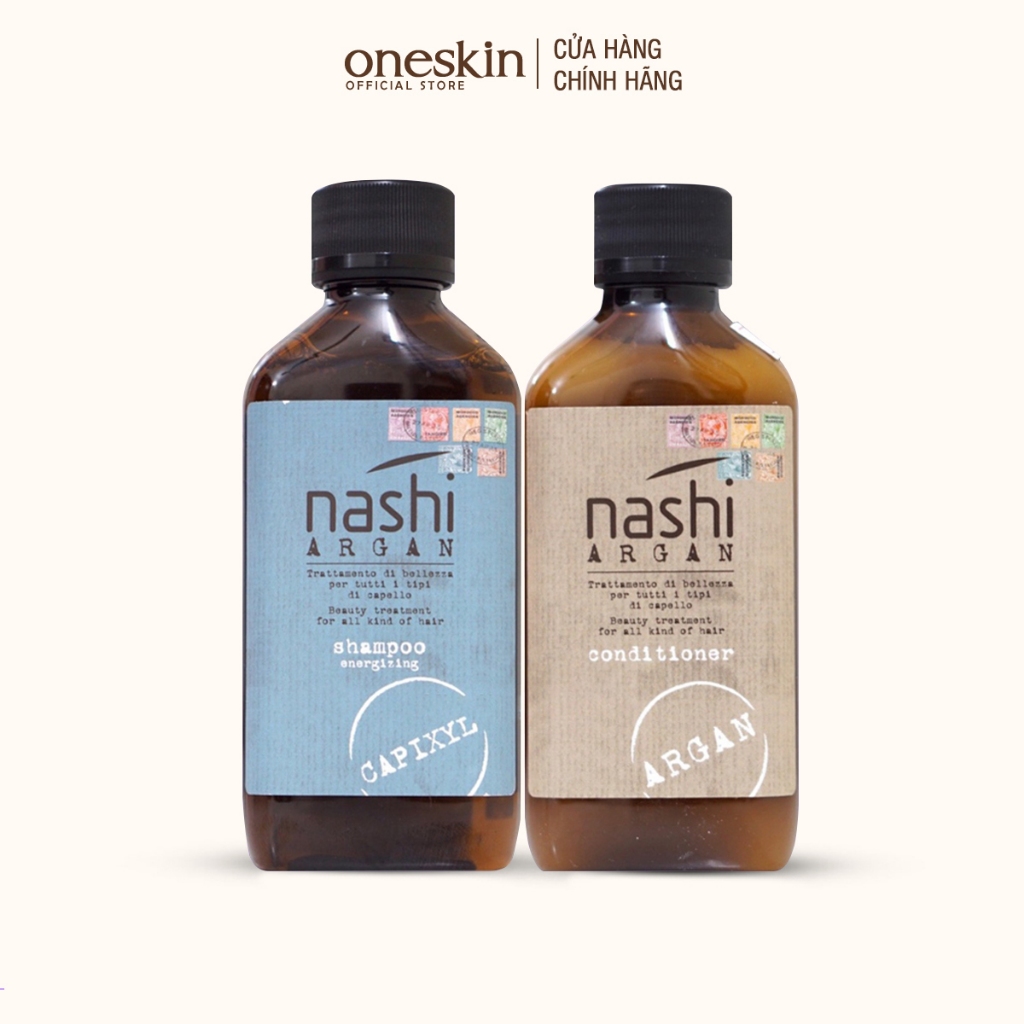 Nashi Argan Capixyl Anti-Hair Loss Conditioner Shampoo 200ML